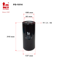 Filda Engine Oil Filter spare parts spin on filter for excavator   B99 51792 LF691A LF691 FO-1014 1R-0716 1R0716